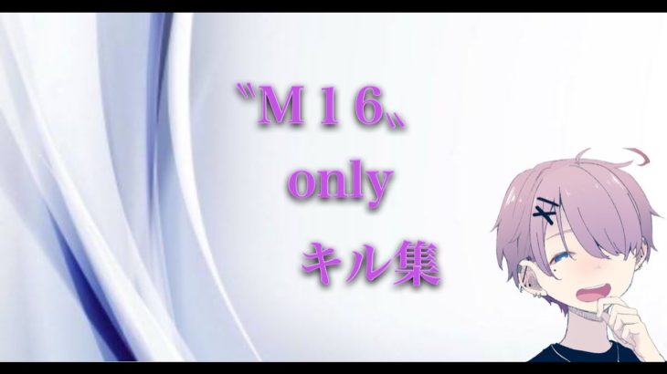 【荒野行動】M16 onlyキル集