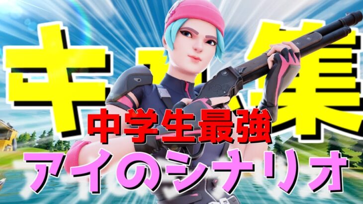 【アイのシナリオ】中学生最強によるキル集！【FORTNITE/フォートナイト】