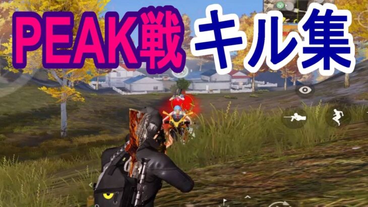 【荒野行動】PEAK戦キル集