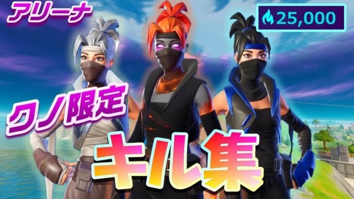 アリーナ クノ 限定　キル集　【フォートナイト/fortnite】