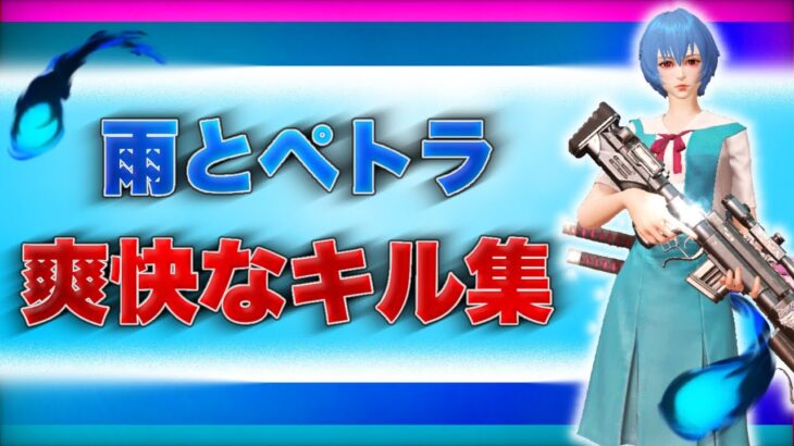 【荒野行動】『雨とペトラ』で贈る音ハメキル集🌧