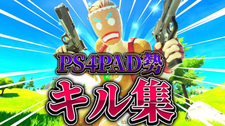 【フォートナイト】PS4PAD勢キル集【キル集】