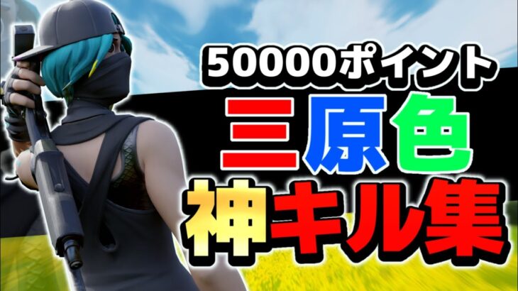 【三原色】PS450000ポイント！神キル集！【Fortnite/フォートナイト】