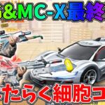 はたらく細胞コラボガチャをぶん回してAUGとMC-Xを最終形態にしてみたｗｗ【荒野行動】#809 Knives Out