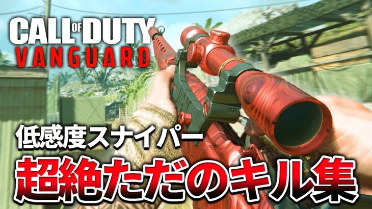 【COD:V】低感度スナイパーの超絶ただのスナイパーキル集がヤバイｗｗ【SR】