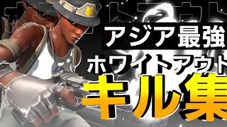 【ホワイトアウト】アジア最強キル集👑【フォートナイト・fortnite】