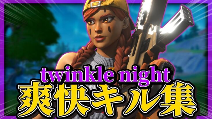 【twinkle night】爽快キル集【フォートナイト/FORTNITE】
