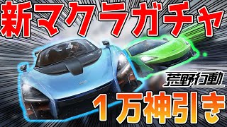 【荒野行動】新マクラーレンコラボガチャ１万円課金でめっちゃ神引きしたったww【マクラーレンセナ:GOGOFESシャイニング限定ガチャ】