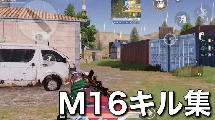 【荒野行動】帰ってきた圧倒的ヘッド率！ふくろぉのM16キル集🔥