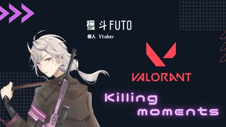 【切り抜き】VALORANTキル集 (6/29より)/個人Vtuber/楓斗