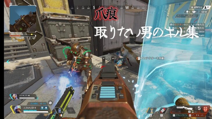 【APEX】爪痕取りたい男のキル集