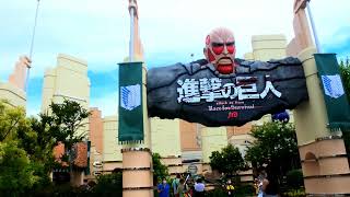 【USJ】進撃の巨人コラボの様子