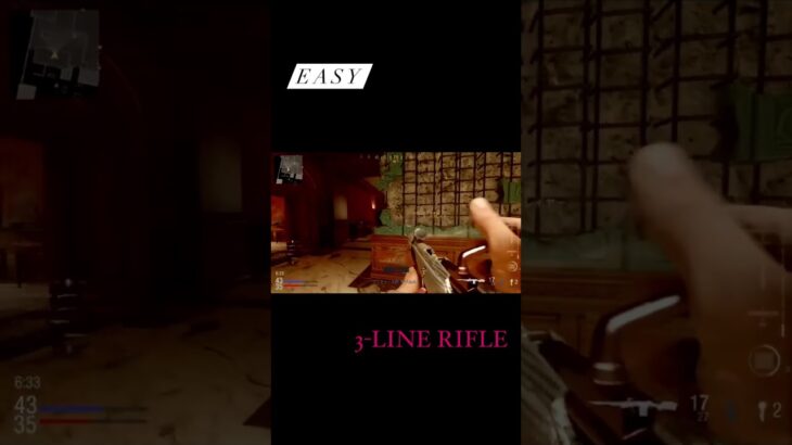 #31 【COD：V】SRキル集 ～3-LINE RIFLE～ #shorts