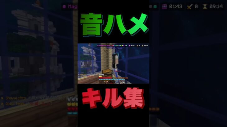 【音ハメ】DCくんのキル集【THE hiveサーバー】【Minecrft】【マイクラ】【統合版】【マインクラフト 】