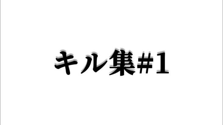 数ヶ月ぶりの荒野行動ー1日キル集#1