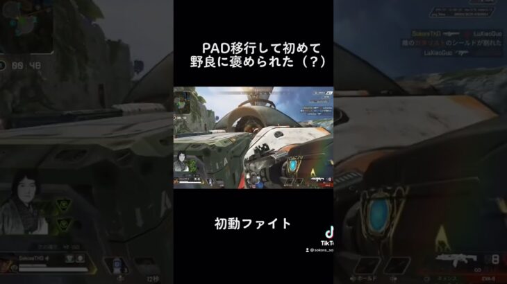 悪い野良ではなかったよ #apexlegend #apex #pad #apexlegendclip #キル集