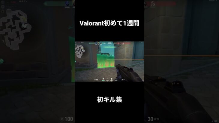 Valorantを初めて1週間のキル集　#valorantclips #valorantキル集 #valorant  #初心者