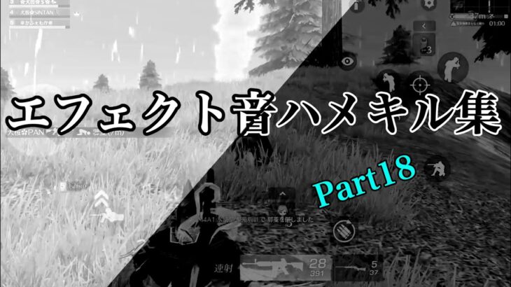 【荒野行動】エフェクトで魅せる音ハメキル集🤗 曲→ピースサイン