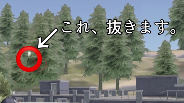 【荒野行動】パラシュートで飛んでる敵倒したw【キル集】