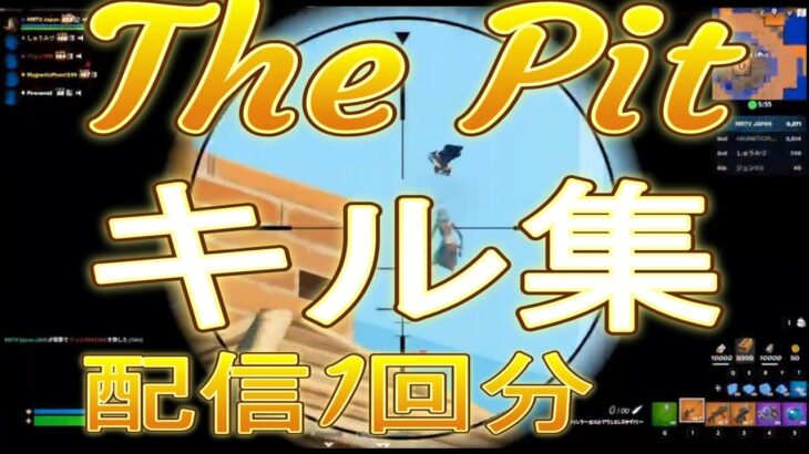 【フォートナイト】参加型配信者The Pitキル集