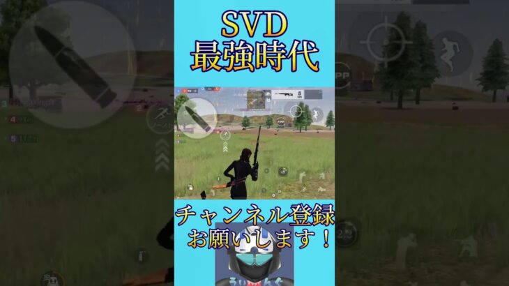 SVDが最強だった時代の衝撃映像【荒野行動】