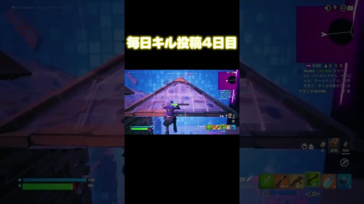 毎日キル投稿4日目#fortnite #キル集 #人マニア