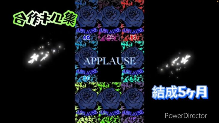 【荒野行動】APPLASE【結成5ヶ月合作】キル集#荒野行動#applause #apl #キル集 #あぷろーず