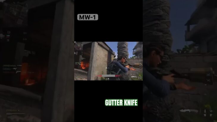 #01【COD：MWⅢ】MWキル集 ～GUTTER KNIFE～ #shorts