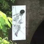 人気漫画「進撃の巨人」とコラボ　JR久大本線のトンネルには紋章のほかミカサの姿も　大分