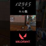 【VALORANT】12345×キル集