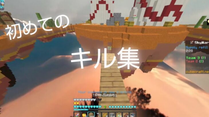 【minecraft】下手だけどキル集やってみた。