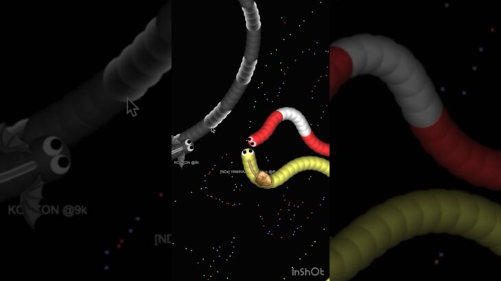 [slither.io] 誰でも出来そうなキル集作るのもありだよね〜 #snake #slithersnake #スリザリオ #games #io #gameplay #gaming #funny