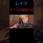 すべてを破壊する最強レイナ #valorant #valorant立ち回り #valorantキル集 #valorantclips #fps#shorts #short