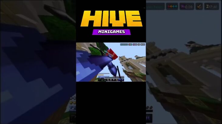 【マイクラ】HIVE鯖 キル集 #マイクラ  #hive #キル集 #マインクラフト統合版 #マインクラフト #おすすめ #shorts #short