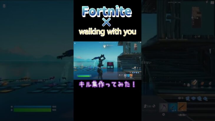 【フォートナイト】キル集作ってみた！ソルトさんプレイ！#フォトナ #Fortnite #ゲーム #キル集#walking #shorts