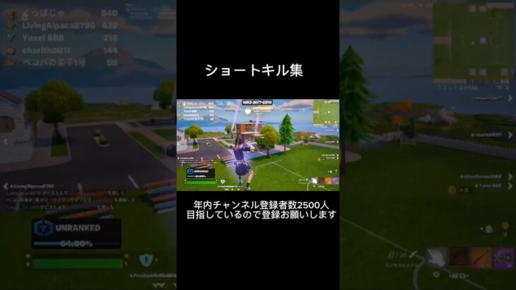 【キル集】花に亡霊/Kappy Highlight 6【フォートナイト/FORTNITE】 #fortnite #キル集 #おすすめ