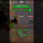 デュエOTPのゲッコーキル集 #valorant #切り抜き動画 #fps #shorts #キル集