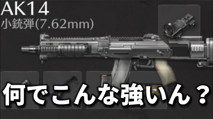 AK14が強すぎる理由3選🔥【荒野行動】