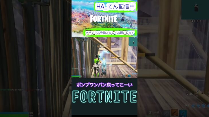 ワンパンなんよ#shorts #fortnite #キル集 [フォートナイト/Fortnite]