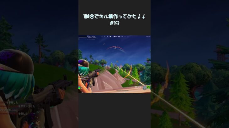 1日1試合のキル数合計でキル集作ってみた！！！#19 #fortnite #フォートナイト #highlight 【フォートナイト/Fortnite】