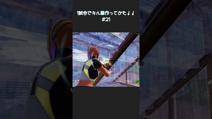 1日1試合のキル数合計でキル集作ってみた！！！#21#fortnite #フォートナイト #highlight 【フォートナイト/Fortnite】