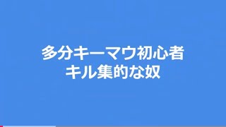 始めてたてのキーマウ初心者のキル集？