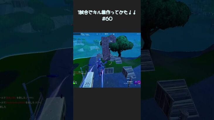 1日1試合のキル数合計でキル集作ってみた！！！#60 #fortnite #フォートナイト #highlight 【フォートナイト/Fortnite】