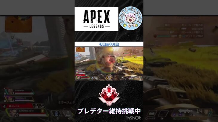 キル集の時間です#apex  #apexlegends #エーペックス #カスタム #配信 #切り抜き #ホライゾン #アッシュ  #プレデター #参加型  #master #shorts