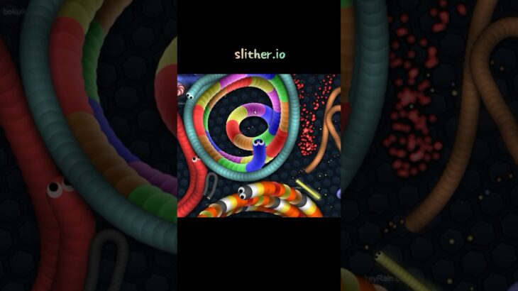 [slither.io] キル集 #slithersnake #snake #io #fra #games #スリザリオ #wormszone #gaming #funny #てぃーえす