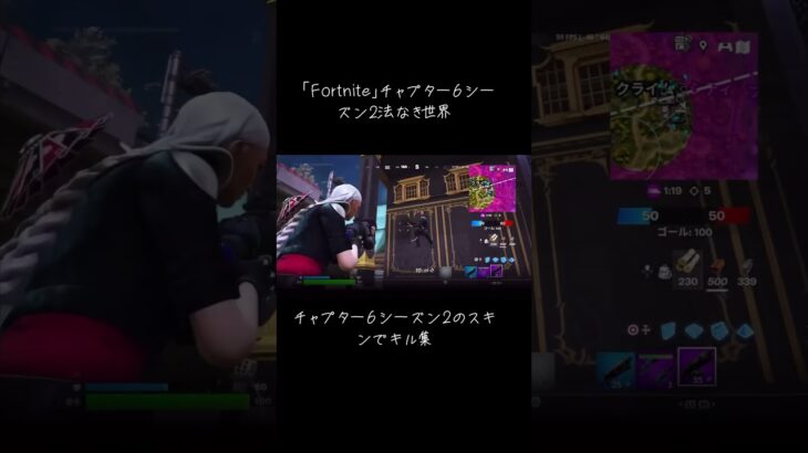 「Fortnite」チャプター６シーズン2のスキンでキル集 #チャンネル登録1000人目指してます #fortnite #チャンネル登録お願いします #法なき世界 #キル集