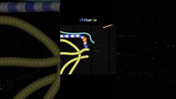 【slither.io】 短いキル集 #slithersnake #snake #スリザリオ #games #fra #gaming #wormszone #io #gameplay