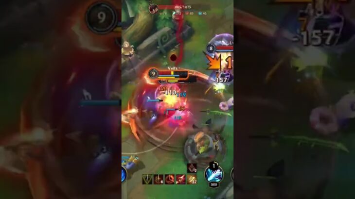 アンベッサでクアドロキルした！# #lol #leagueoflegends #キル集 #wildrift