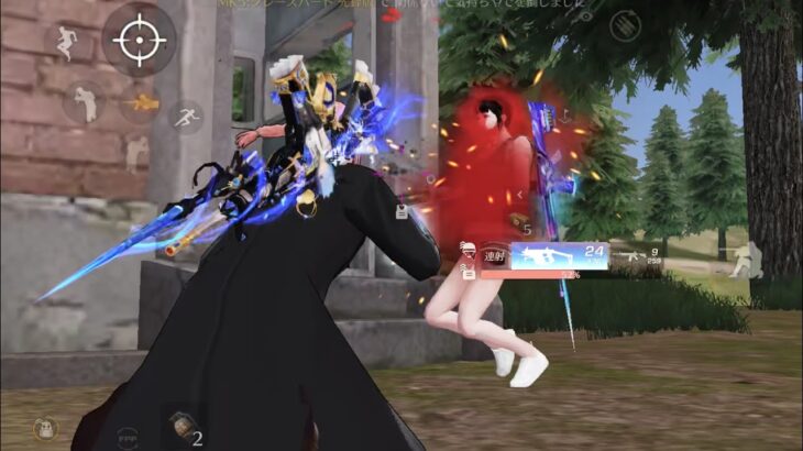 今話題の最強のキャラコンで無双する通常キル集！【荒野行動】