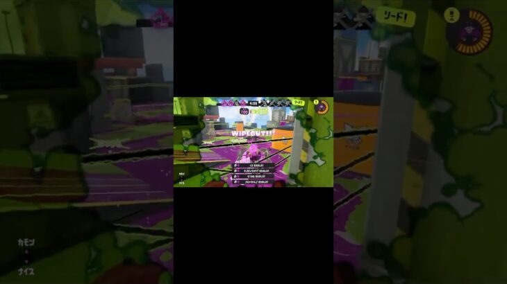 スプマニュミニキル集#スプラトゥーン3 #スプラ3 #splatoon3 #キル集 #スプラマニューバー